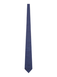 Kiton Kiton Men Fabric Tie With Micro Geometric Pattern