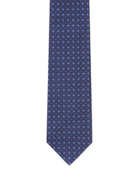 Kiton Kiton Men Fabric Tie With Micro Geometric Pattern