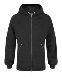 Balenciaga Mens Embroidered Logo Zip-Up Hoodie