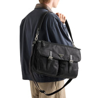 Prada Black Shoulder Bags Men