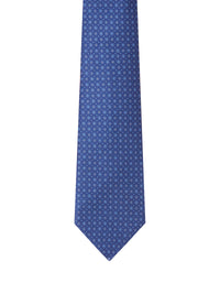 Kiton Kiton Men Fabric Tie With Micro Geometric Pattern