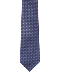 Kiton Kiton Men Fabric Tie With Micro Geometric Pattern