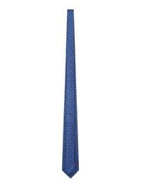 Kiton Kiton Men Fabric Tie With Micro Geometric Pattern