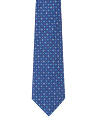 Kiton Kiton Men Fabric Tie With Micro Geometric Pattern