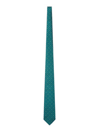 Kiton Kiton Men Fabric Tie With Micro Geometric Pattern