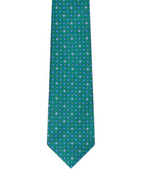 Kiton Kiton Men Fabric Tie With Micro Geometric Pattern