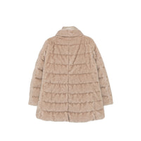 Herno Neutrals Coats - Faux Fur Coats Women