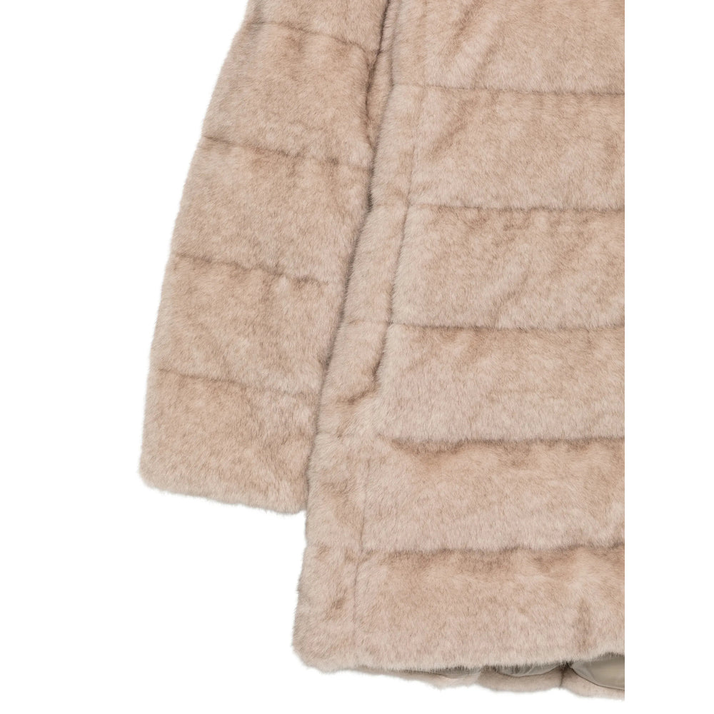 Herno Neutrals Coats - Faux Fur Coats Women