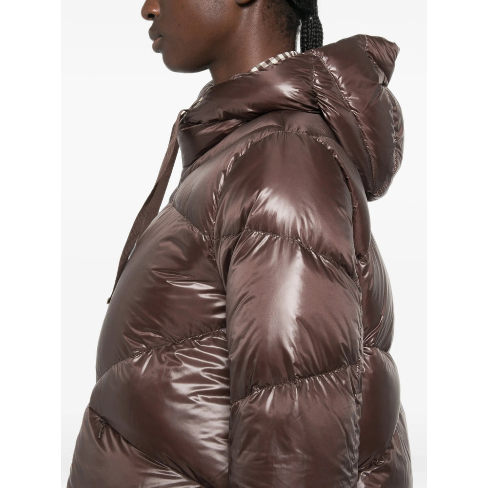 Herno Brown Jackets - Puffer Jackets Women