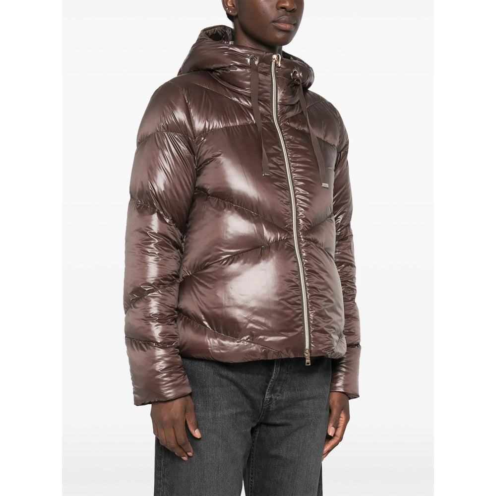 Herno Brown Jackets - Puffer Jackets Women