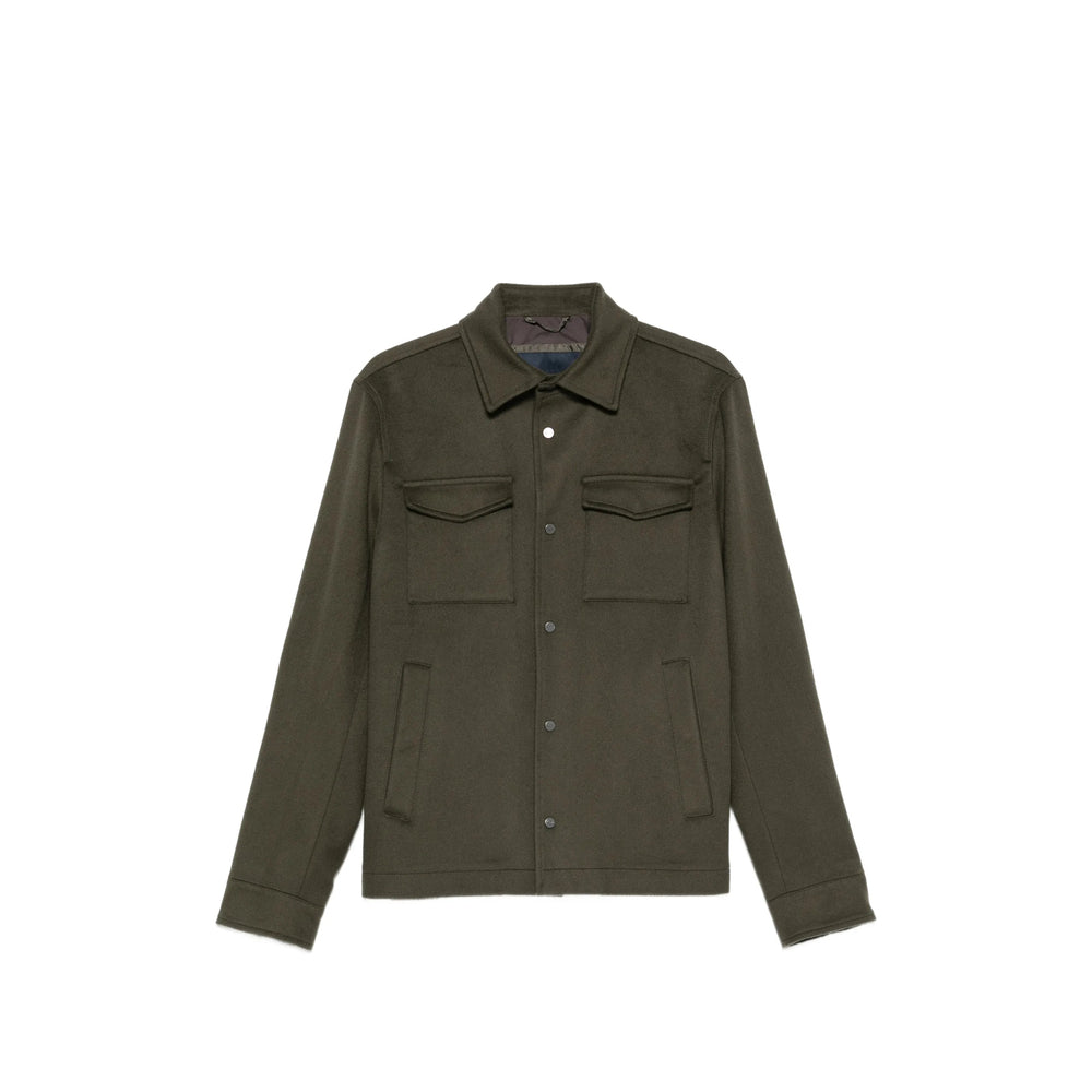 Herno Green Jackets - Shirt Jackets Men