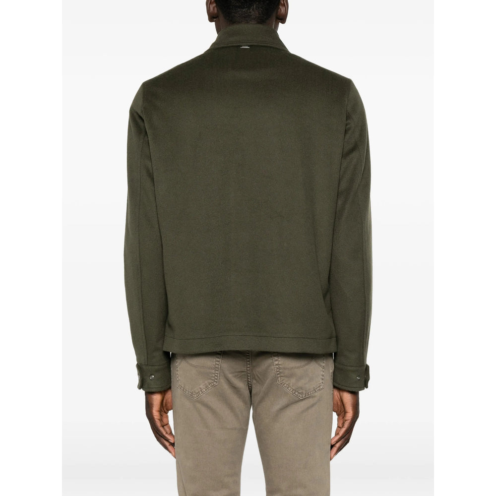 Herno Green Jackets - Shirt Jackets Men