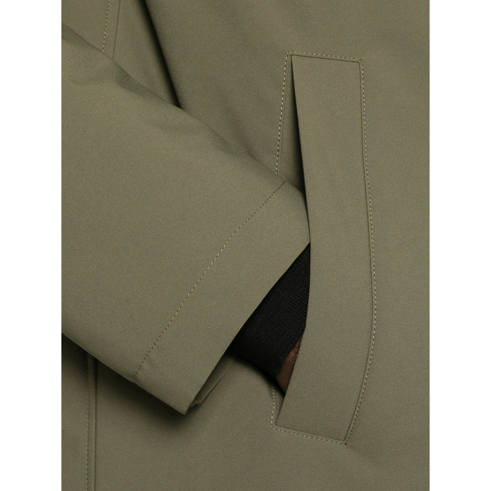 Herno Green Coats - Parkas Men