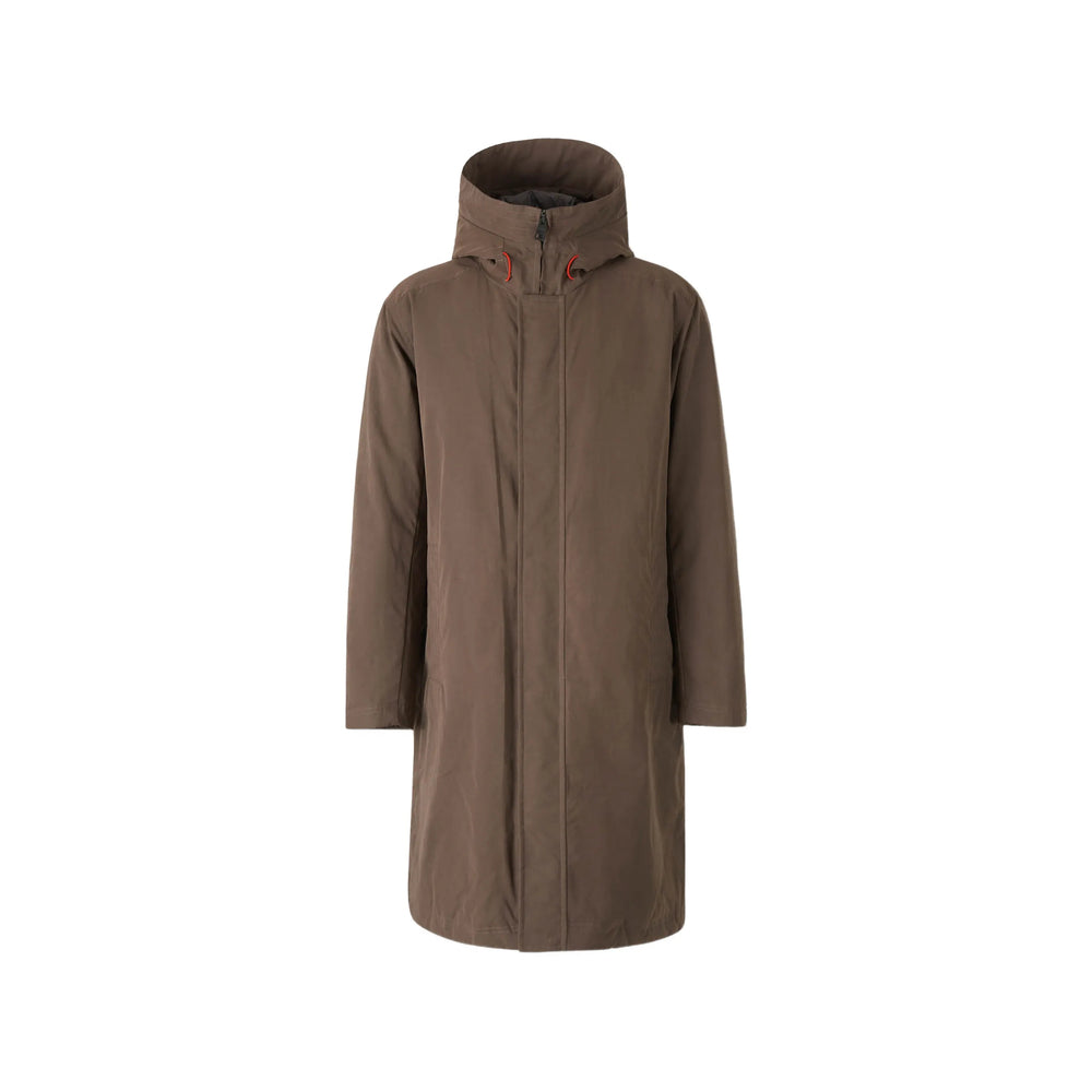 Herno Brown Coats - Trench Coats Men