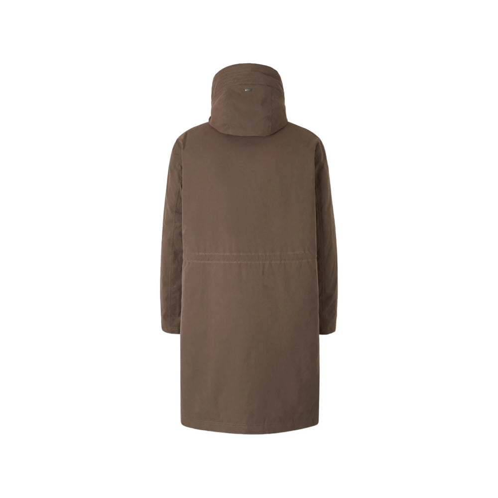 Herno Brown Coats - Trench Coats Men