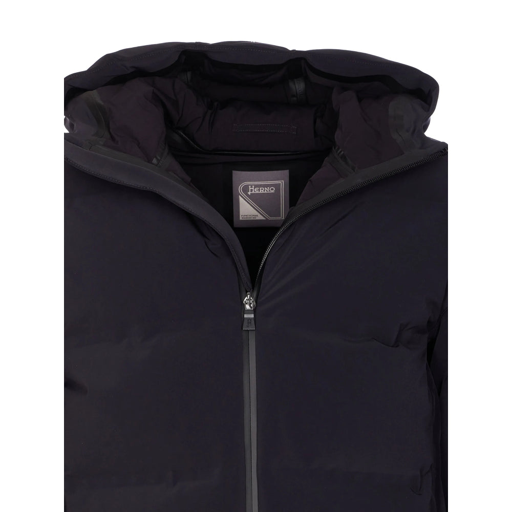 Herno Black Jackets - Padded & Down Jackets Men