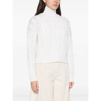 Max Mara Studio Max Mara Studio White Knitwear - Jumpers Women