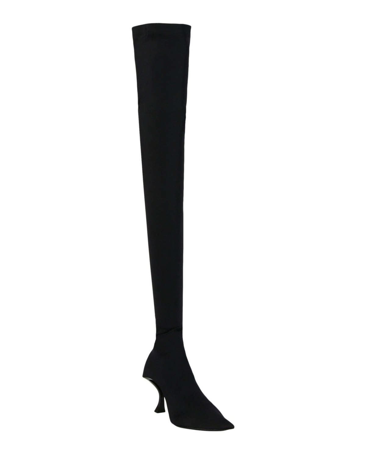 Balenciaga Womens Hourglass Over-The-Knee Boots