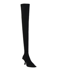 Balenciaga Womens Hourglass Over-The-Knee Boots