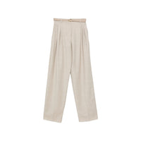 Max Mara Studio Neutrals Trousers - Tailored Trousers Women