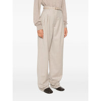 Max Mara Studio Neutrals Trousers - Tailored Trousers Women