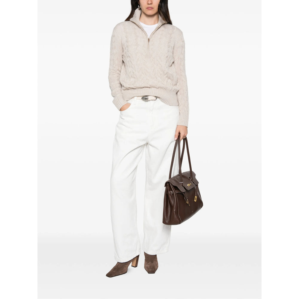 Max Mara Studio Max Mara Studio Neutrals Knitwear - Jumpers Women