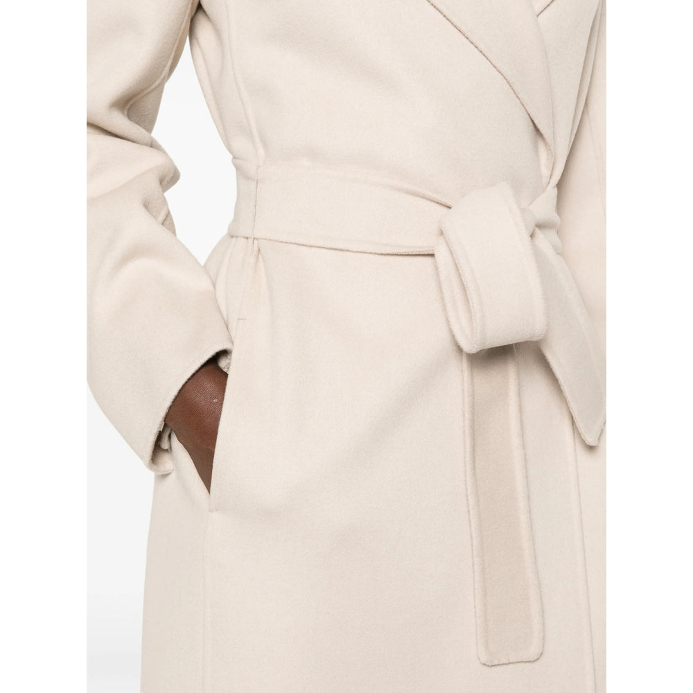 'S Max Mara Neutrals Coats - Single Breasted Coats Women
