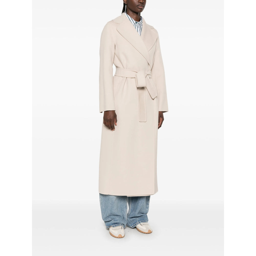 'S Max Mara Neutrals Coats - Single Breasted Coats Women