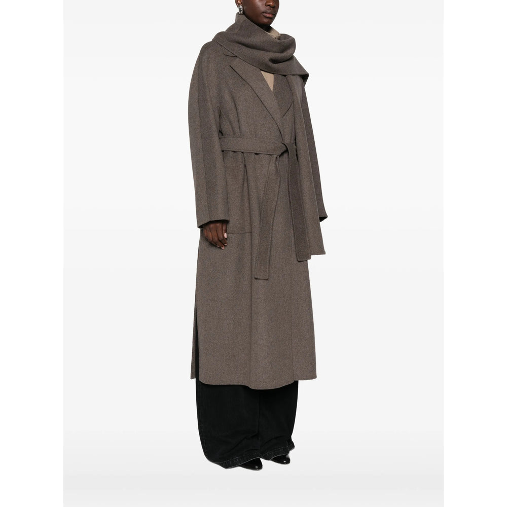 'S Max Mara Brown Coats - Single Breasted Coats Women