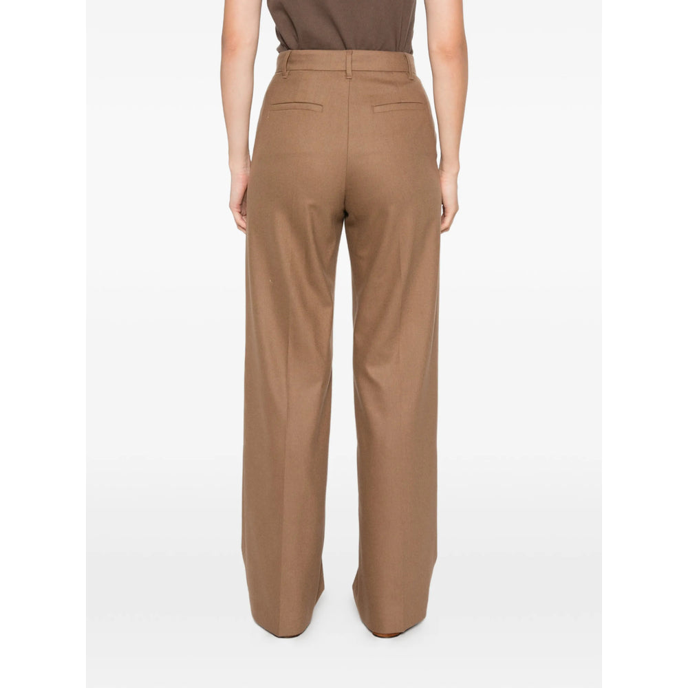 'S Max Mara Neutrals Trousers - Straight Trousers Women