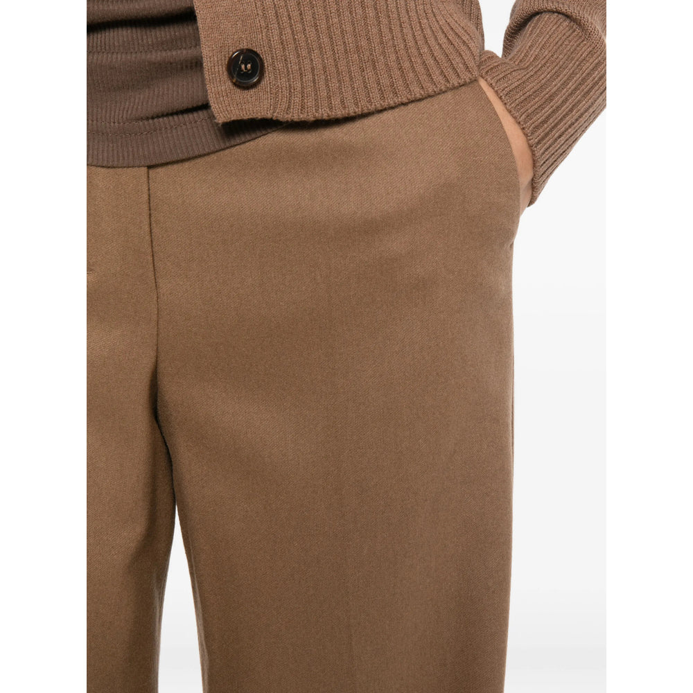 'S Max Mara Neutrals Trousers - Straight Trousers Women