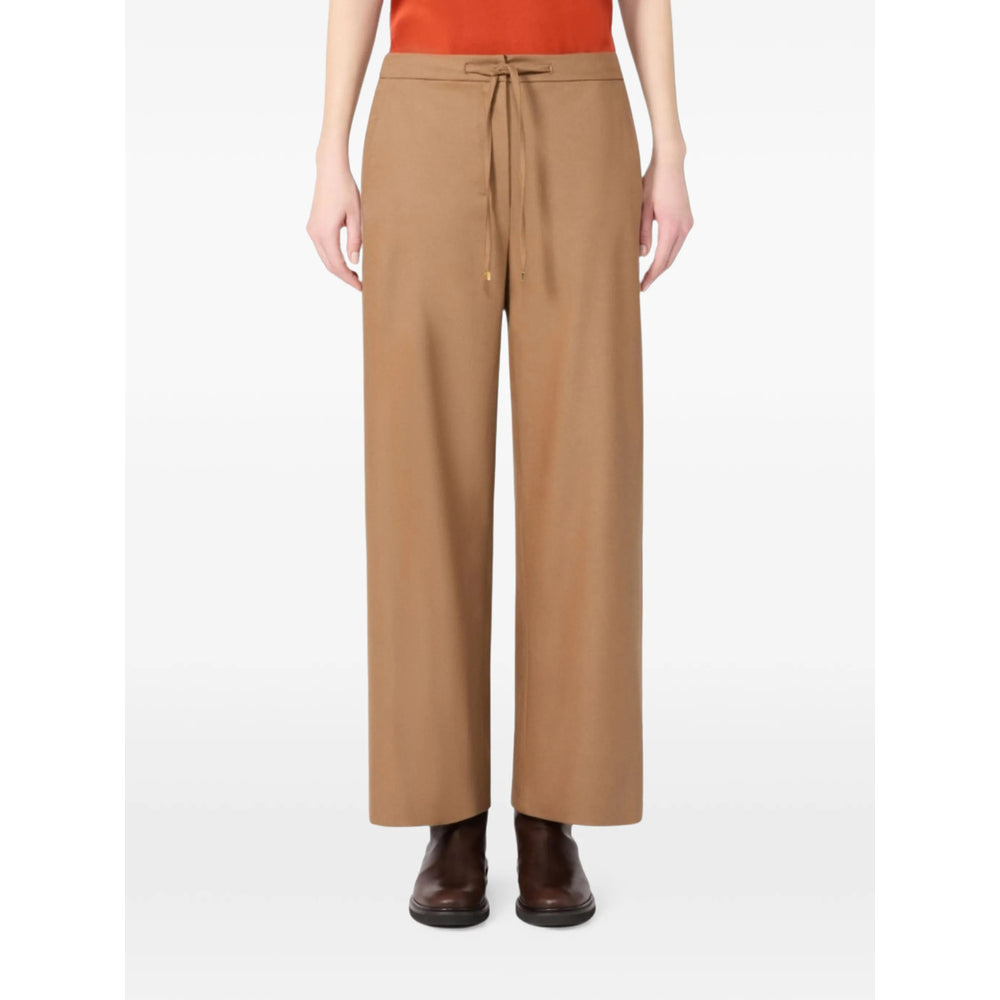 'S Max Mara Brown Trousers - Straight Trousers Women