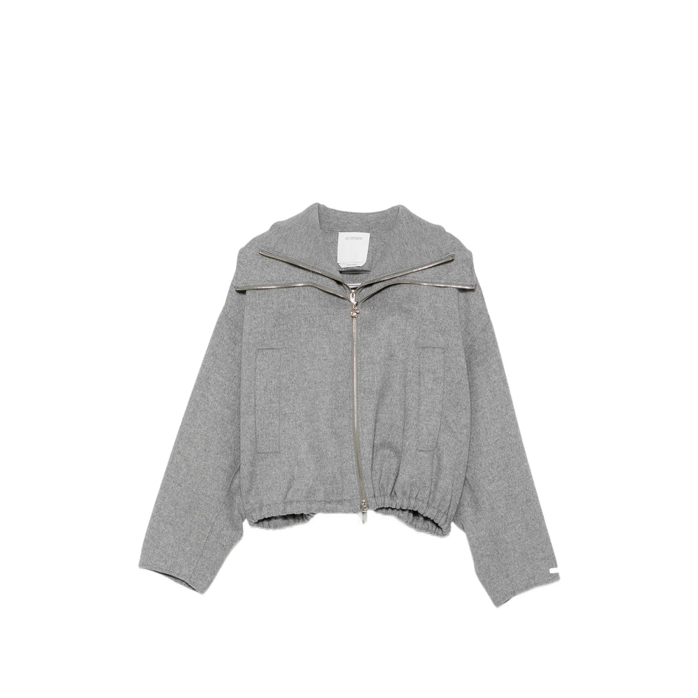 Sportmax Grey Jackets - Oversized Jackets Women