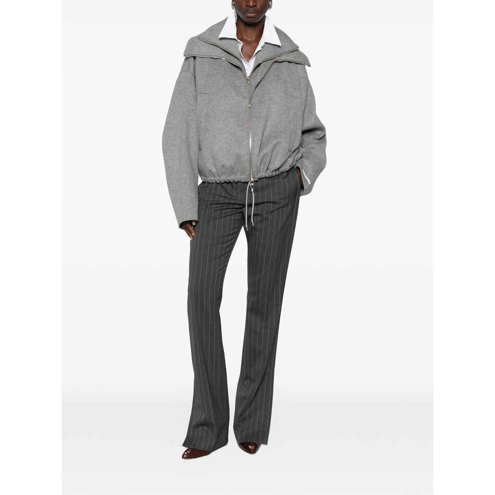Sportmax Grey Jackets - Oversized Jackets Women