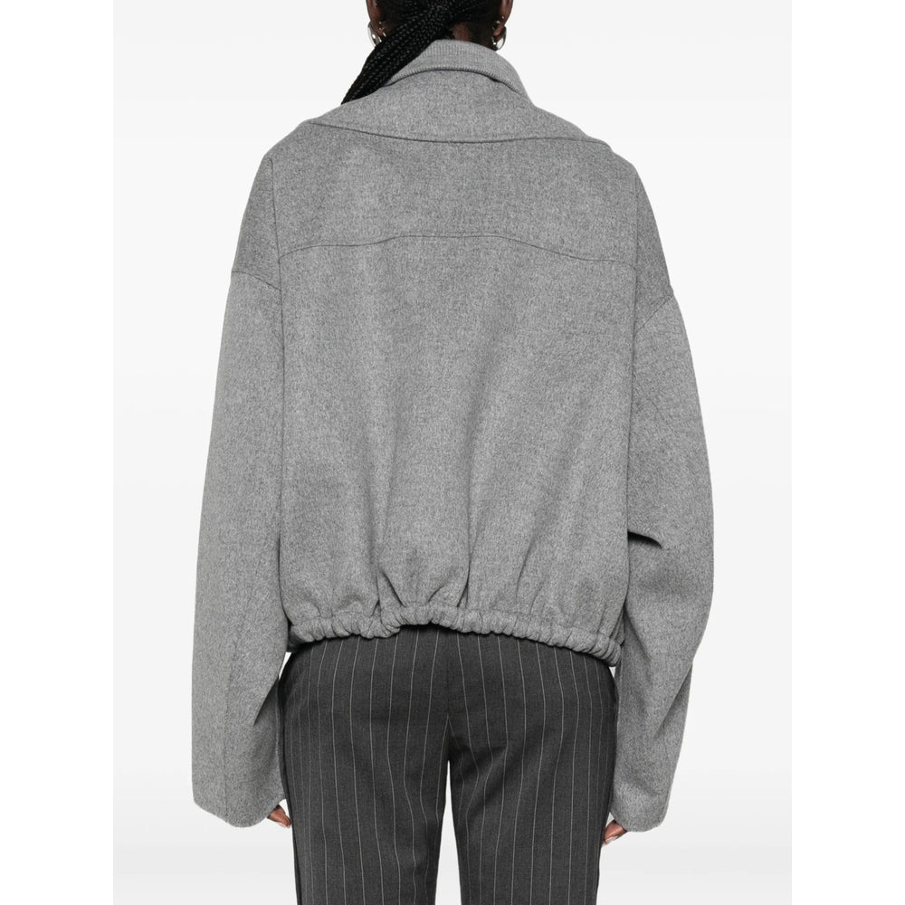 Sportmax Grey Jackets - Oversized Jackets Women