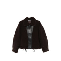 Sportmax Sportmax Brown Jackets - Faux Fur & Shearling Jackets Women