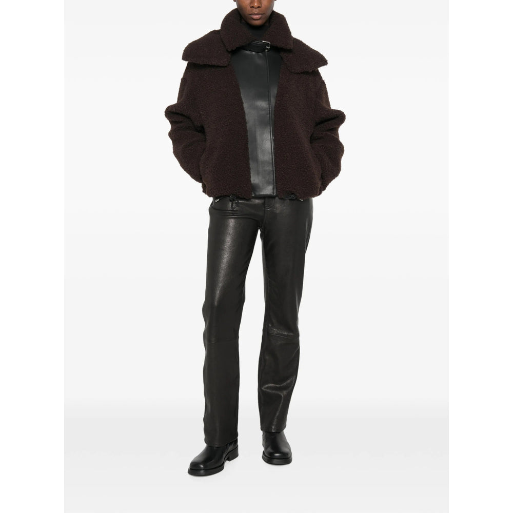 Sportmax Sportmax Brown Jackets - Faux Fur & Shearling Jackets Women