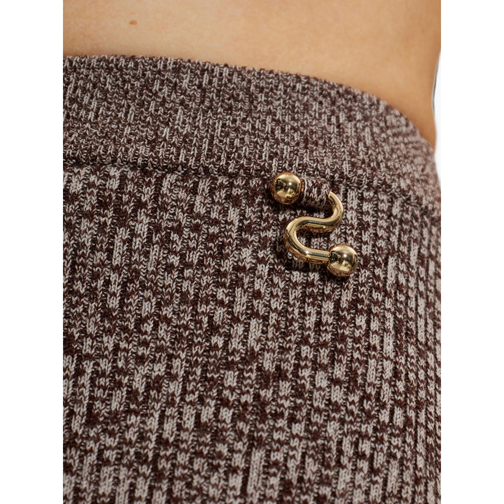 Sportmax Sportmax Brown Trousers - Flared Trousers Women