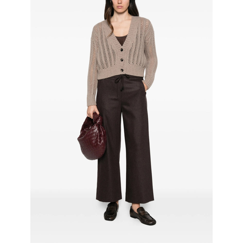 Max Mara Brown Knitwear - Cardigans Women