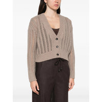 Max Mara Brown Knitwear - Cardigans Women