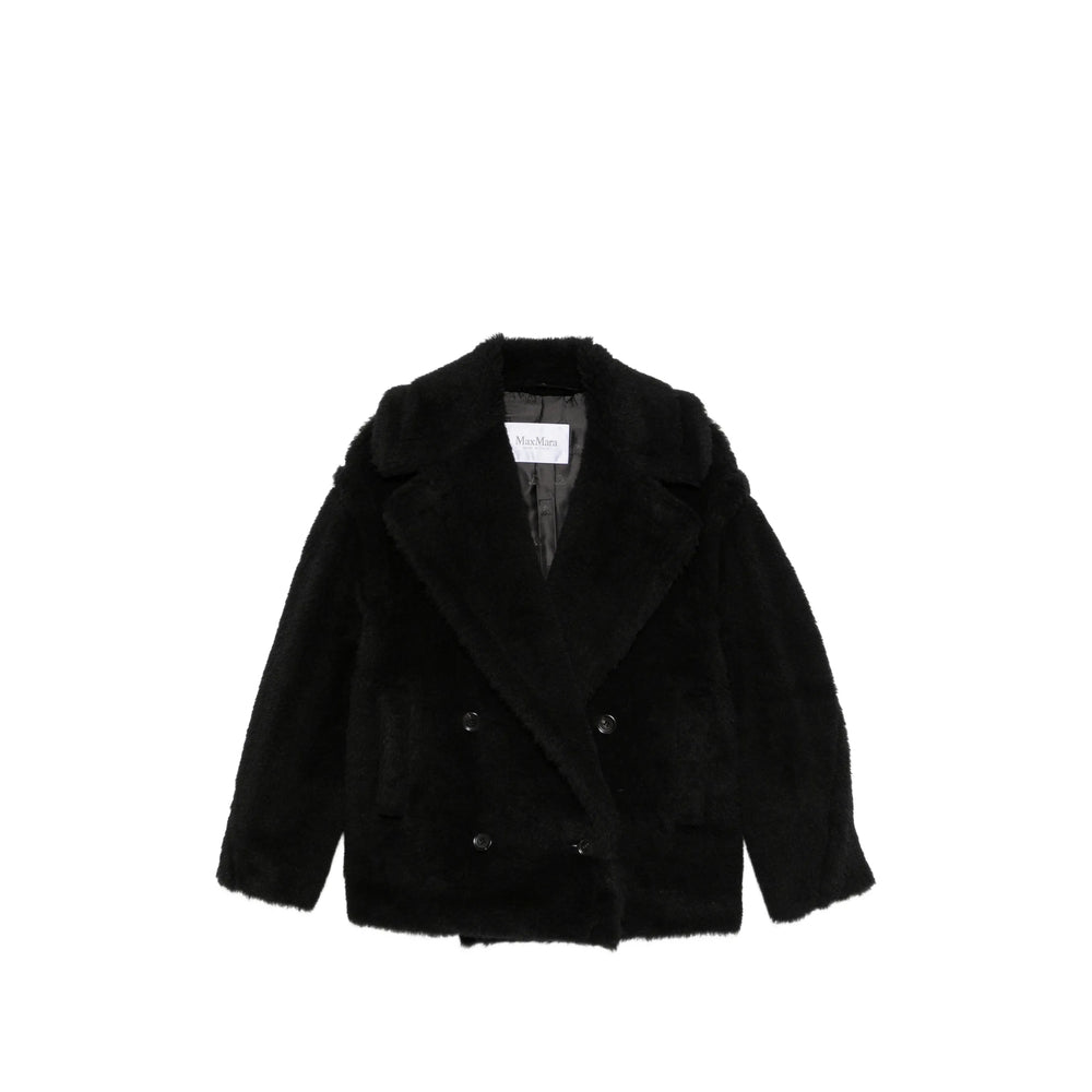 Max Mara Max Mara Black Jackets - Faux Fur & Shearling Jackets Women