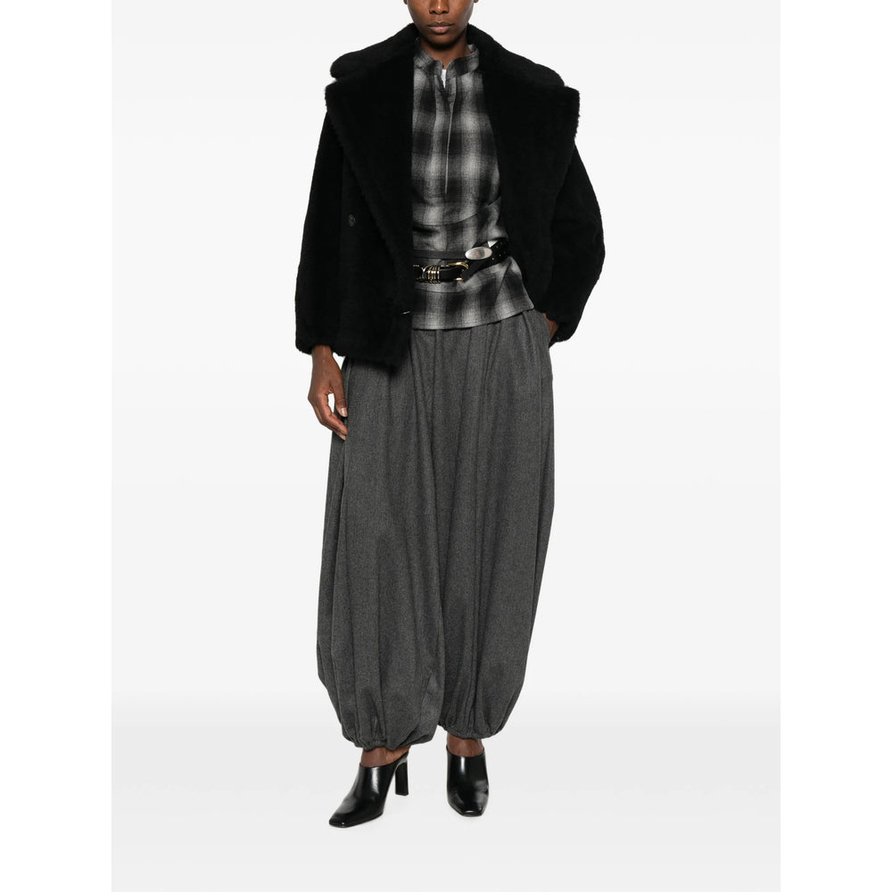 Max Mara Max Mara Black Jackets - Faux Fur & Shearling Jackets Women