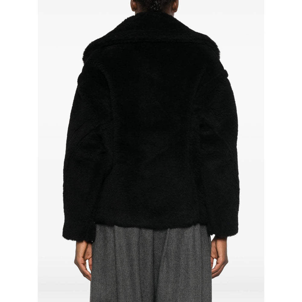 Max Mara Max Mara Black Jackets - Faux Fur & Shearling Jackets Women