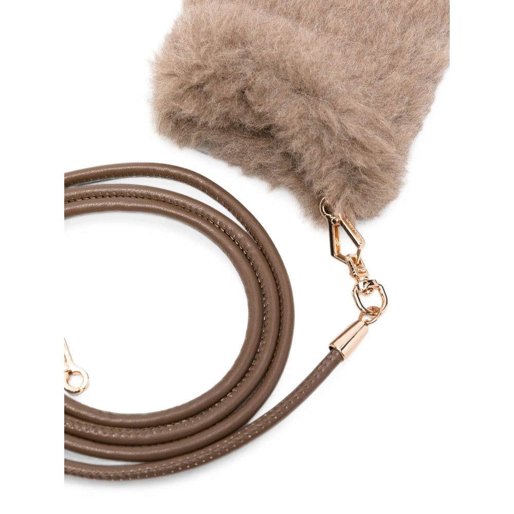 Max Mara Brown Gloves Women