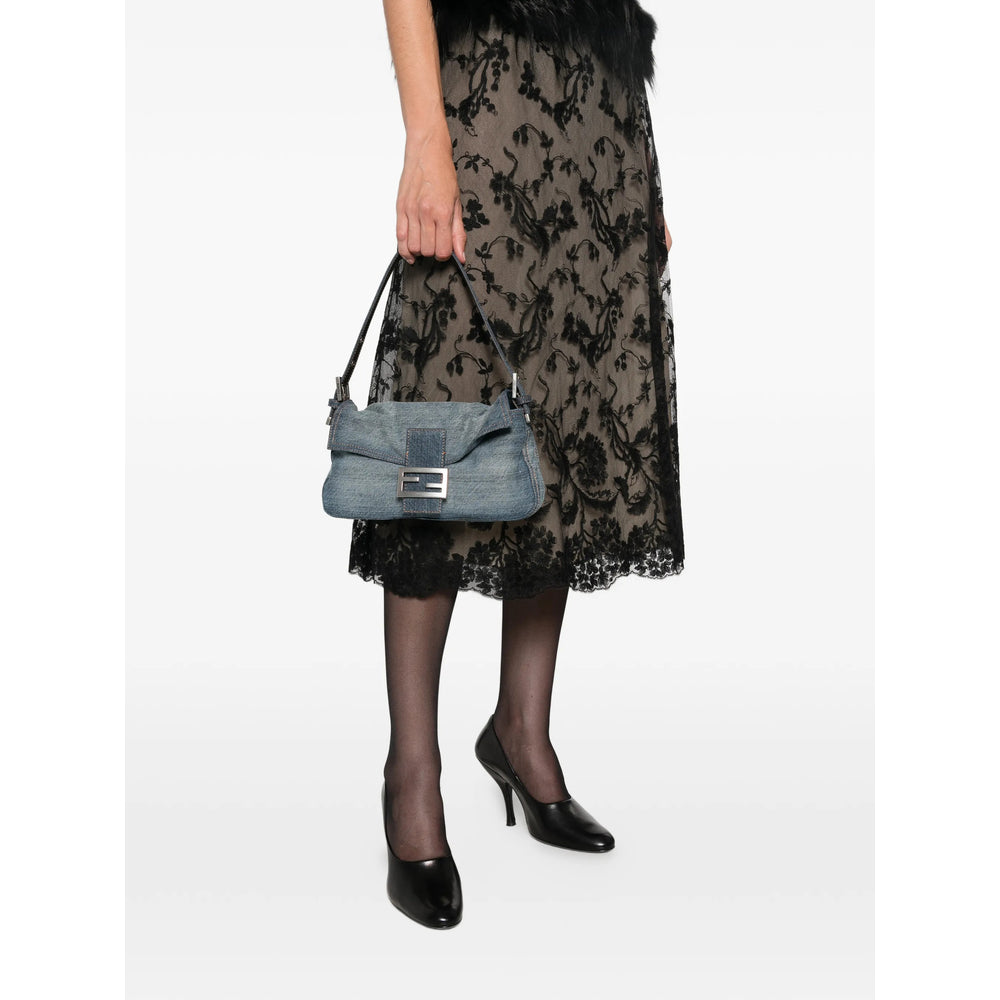 Fendi Blue Shoulder Bags Women