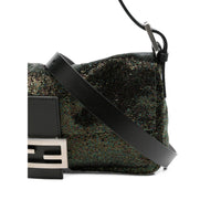 Fendi Green Shoulder Bags Women