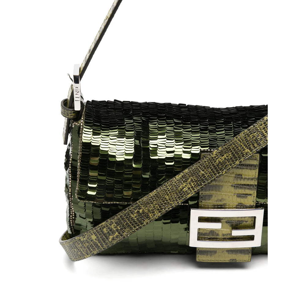 Fendi Fendi Green Shoulder Bags Women