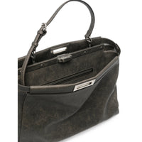 Fendi Grey Shoulder Bags Men