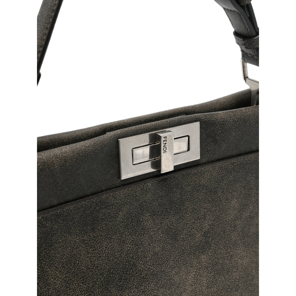 Fendi Grey Shoulder Bags Men