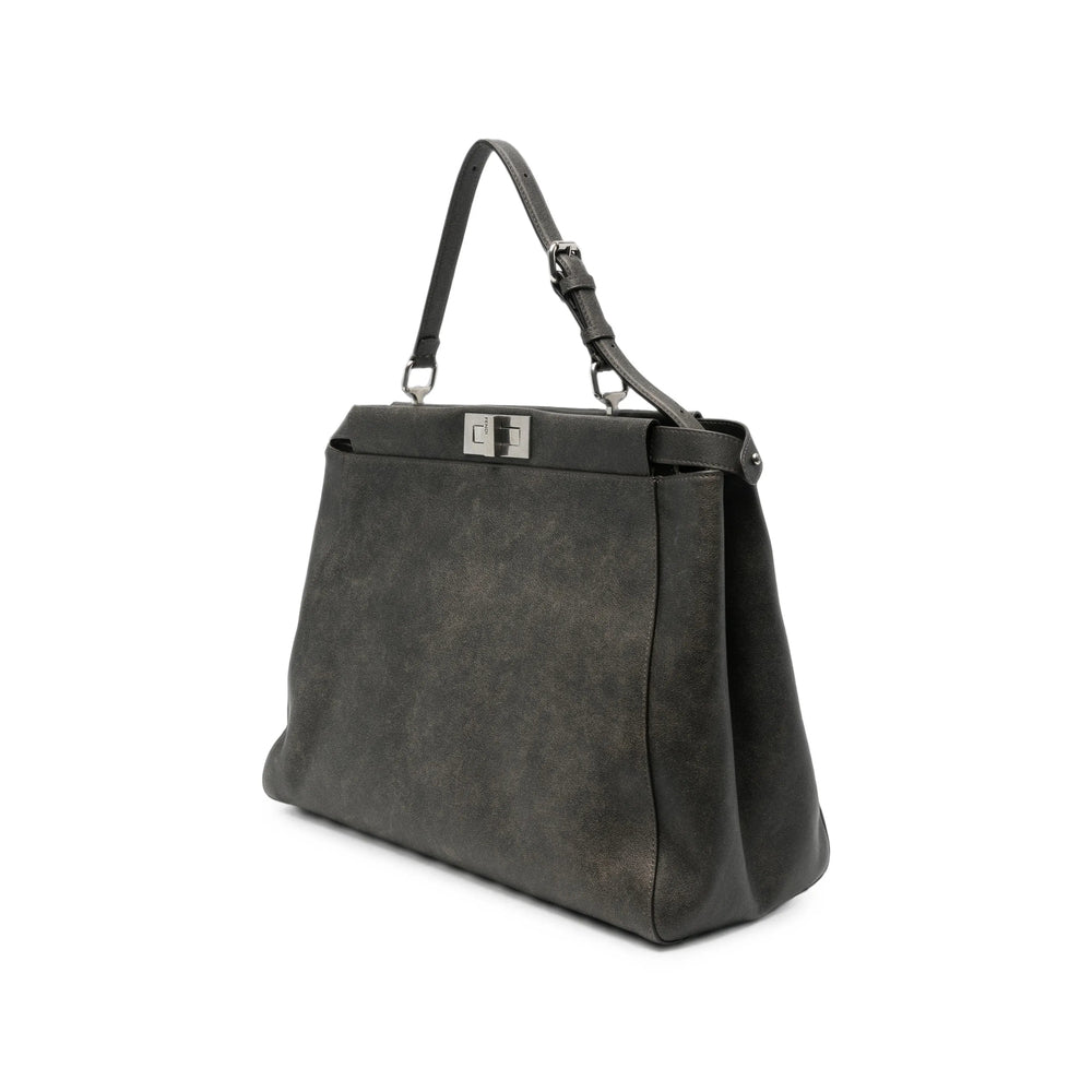 Fendi Grey Shoulder Bags Men